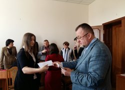 Вручення стипендії імені Стена Форбса в Уманському національному університеті садівництва