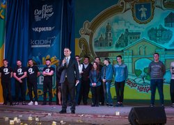 КВН об’єднав рідне місто