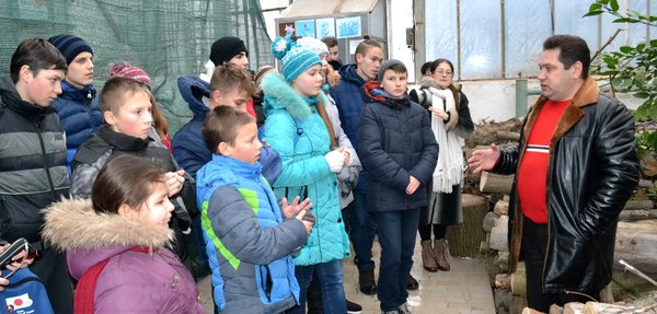 Уманський НУС відвідали школярі з Авдіївки