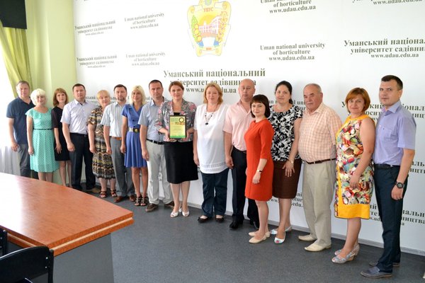 Факультет економіки і підприємництва нагороджено золотою медаллю на «АГРО-2017»