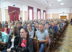 Зустріч з ректором: перспективи розвитку для першокурсників