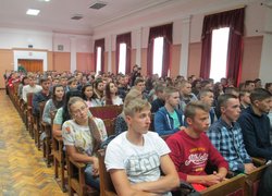 Зустріч з ректором: перспективи розвитку для першокурсників