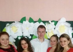 Рада студентського самоврядування факультету плодоовочівництва, екології та захисту рослин привітала із весняними святами