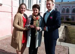 Рада студентського самоврядування факультету плодоовочівництва, екології та захисту рослин привітала із весняними святами