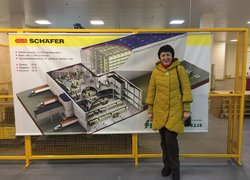 План будівлі складського комплекса компанії "Дарниця"