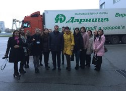 Екскурсія підприємствами України та Німеччини (ПрАТ «Фармацевтична компанія «Дарниця»)