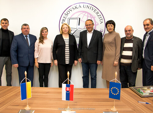 Підписання угоди про співпрацю з Пряшівським університетом (Словаччина)