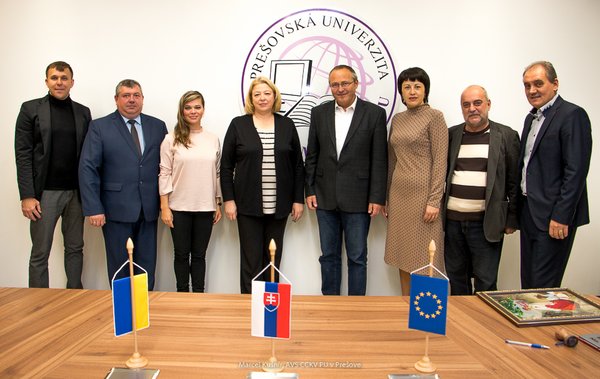 Підписання угоди про співпрацю з Пряшівським університетом (Словаччина)