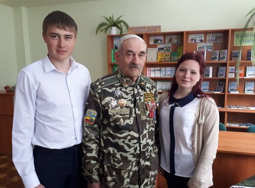 Відбулася зустріч студентів з участником бойових дій, ліквідатором аварії на ЧАЕС - І категорії
