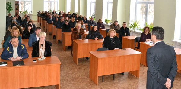 Зустріч колективу Уманського НУС з міським головою
