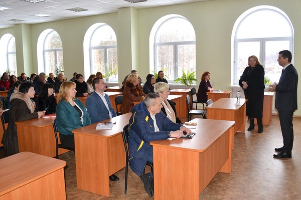 Зустріч колективу Уманського НУС з міським головою
