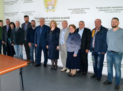 Відбулося засідання Ради асоціації Укрсадпром на базі  Уманського НУС