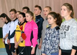 Змагання з настільного тенісу XV Універсіади Черкаської області серед вищих навчальних закладів Черкаської області типу: університети, інститути