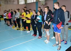 Змагання з настільного тенісу XV Універсіади Черкаської області серед вищих навчальних закладів Черкаської області типу: університети, інститути