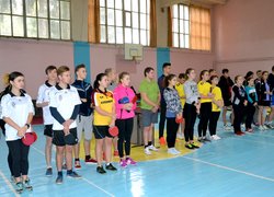 Змагання з настільного тенісу XV Універсіади Черкаської області серед вищих навчальних закладів Черкаської області типу: університети, інститути