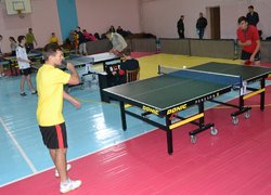 Змагання з настільного тенісу XV Універсіади Черкаської області серед вищих навчальних закладів Черкаської області типу: університети, інститути