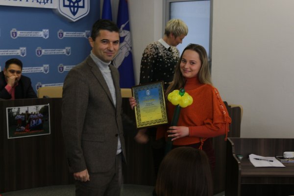 Студенти Уманського НУС отримали нагороди від міського голови м. Умані