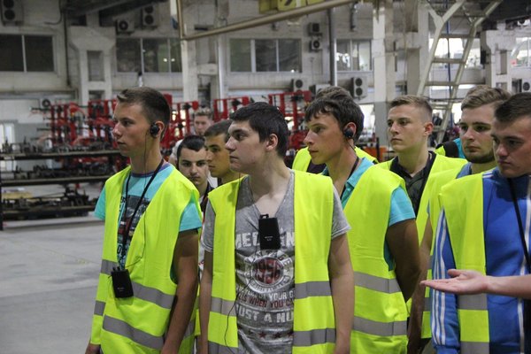 Екскурсія студентів Уманського НУС на виробництво