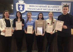 Студенти факультету менеджменту – переможці міського етапу Всеукраїнського конкурсу бізнес-планів підприємницької діяльності серед молоді