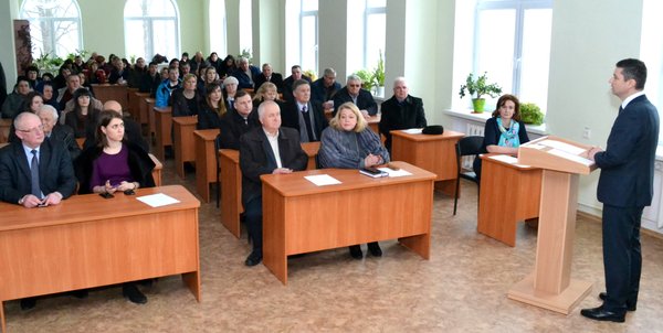 Зустріч колективу Уманського НУС з міським головою