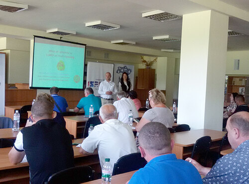 В Уманському НУС фахівці з Ізраїлю представили сучасні технології зберігання фруктів і ягід