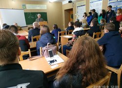 Відомий український вчений зустрівся зі студентами Уманського НУС