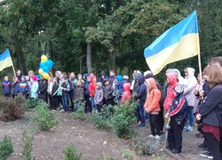 Відкриття меморіалу Герою Небесної Сотні Віталію Васільцову