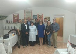 у дегустаційній залі з професором Анастасією Токар