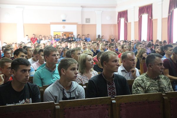 Зустріч з ректором: перспективи для першокурсників
