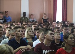 Зустріч з ректором: перспективи для першокурсників