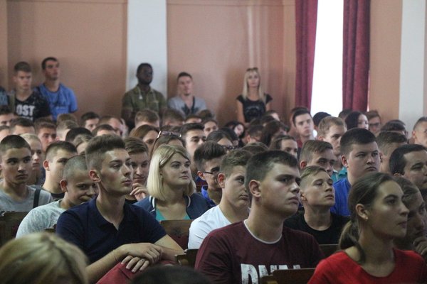 Зустріч з ректором: перспективи для першокурсників
