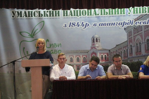 Зустріч з ректором: перспективи для першокурсників