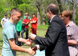 Змагання з легкоатлетичного кросу в рамках Всеукраїнських спортивних ігор