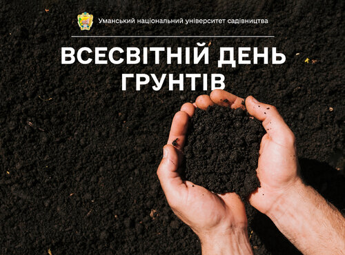Ґрунти – життєво важливий фільтр здорового довкілля