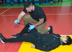 В Уманському НУС відбулось навчання з домедичної допомоги