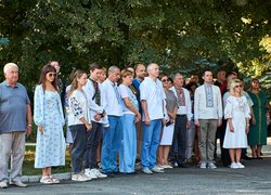 В Уманському національному університеті підняли Державний Прапор України