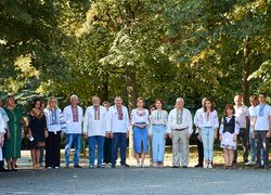 В Уманському національному університеті підняли Державний Прапор України