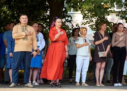 В Уманському національному університеті підняли Державний Прапор України
