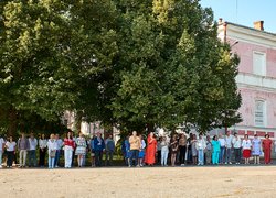 В Уманському національному університеті підняли Державний Прапор України