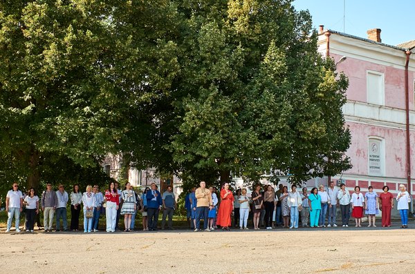 В Уманському національному університеті підняли Державний Прапор України