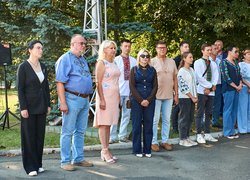 В Уманському національному університеті підняли Державний Прапор України