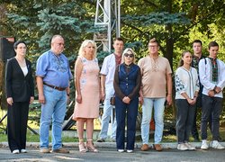 В Уманському національному університеті підняли Державний Прапор України