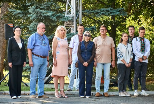 В Уманському національному університеті підняли Державний Прапор України