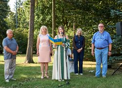 В Уманському національному університеті підняли Державний Прапор України