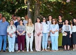 В Уманському національному університеті підняли Державний Прапор України