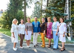 В Уманському національному університеті підняли Державний Прапор України