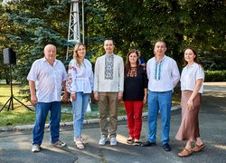 В Уманському національному університеті підняли Державний Прапор України