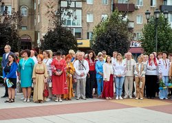 Колектив Уманського національного університету долучився до міської церемонії підняття Державного Прапора з нагоди Дня Незалежності України