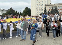 Колектив Уманського національного університету долучився до міської церемонії підняття Державного Прапора з нагоди Дня Незалежності України