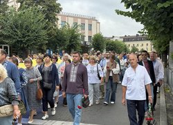 Колектив Уманського національного університету долучився до міської церемонії підняття Державного Прапора з нагоди Дня Незалежності України